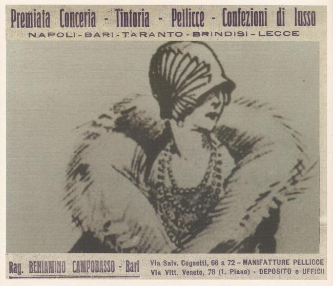 Volantino pubblicitario, 1929