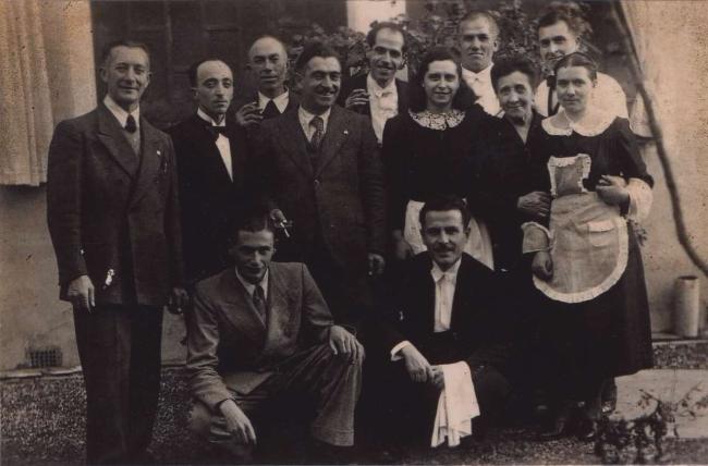 Staff cucina e camerieri, anni venti