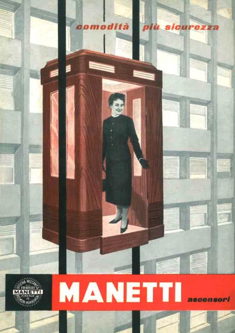 Copertina del catalogo prodotti, anni Sessanta 