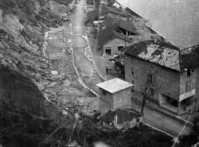 Stabilimento Marini a Grè, anni Quaranta