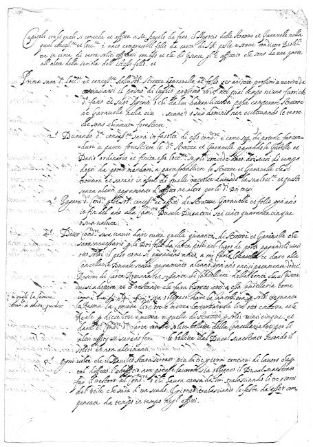 Concessione ad Angelo da Fano del follo da carta (1 Luglio 1615)