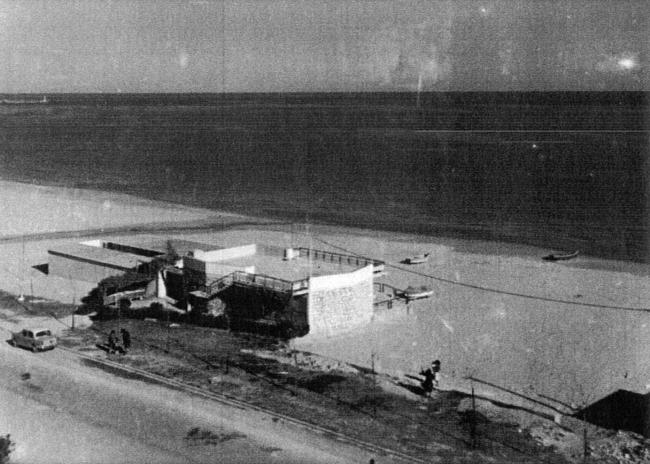 Lo stabilimento balneare Lo Zodiaco nel 1959