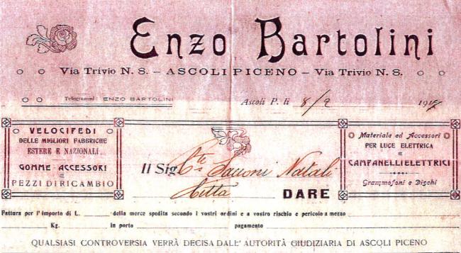 Pubblicità del 1917