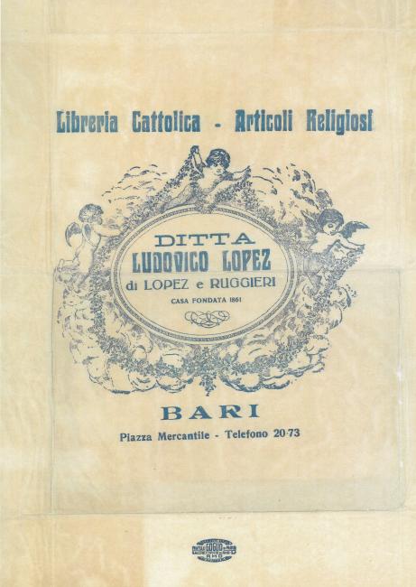 Carta velina per confezioni regalo del 1929