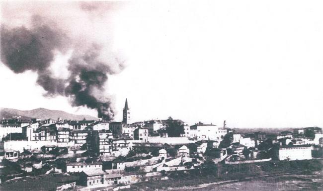 La tipografia bruciata dai nazisti nel gennaio 1944