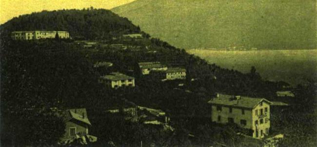 L'Hotel Belvedere nel 1909