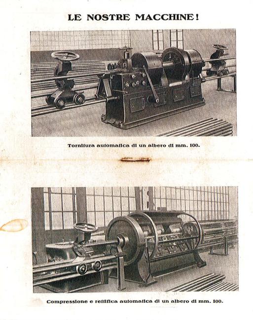 Estratto di un catalogo anni trenta