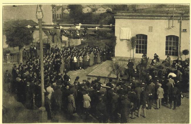 Le maestranze riunite in occasione del venticinquesimo anniversario, 1923  