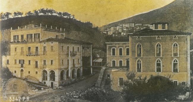 La sede del pastificio agli inizi del Novecento 