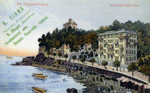 Cartolina pubblicitaria, 1910