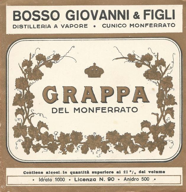 Etichetta, anni Trenta 