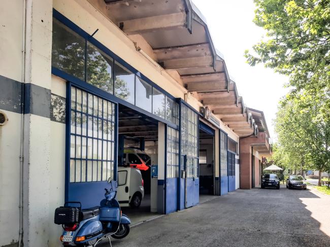 L'esterno dell'Officina, oggi 