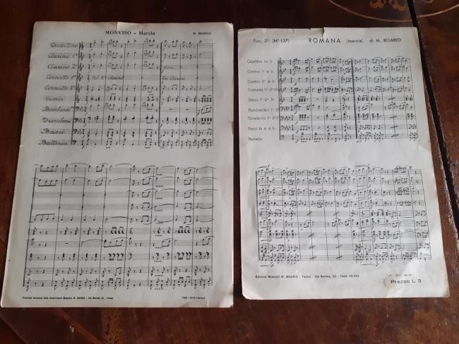 Spartito degli anni Venti del Novecento 
