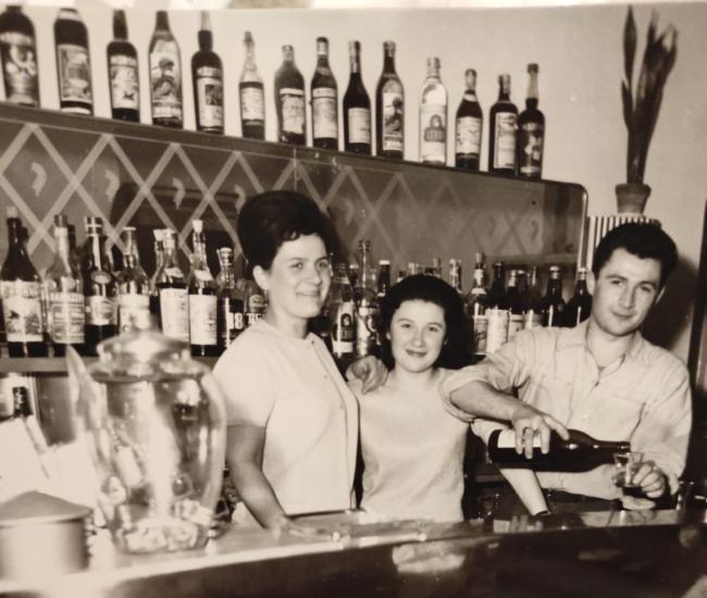 Il bar del Circolo familiare, anni Sessanta