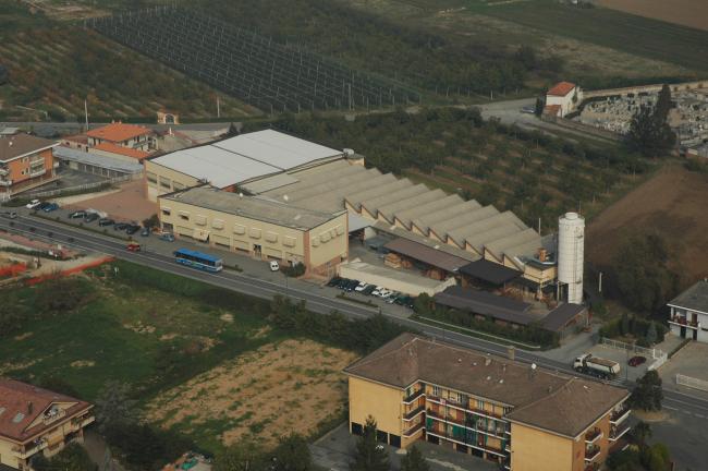Veduta aerea dello stabilimento, 2023