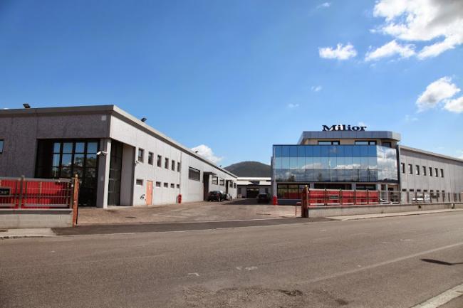 La sede attuale dell'azienda in via Croce Rossa, 2024