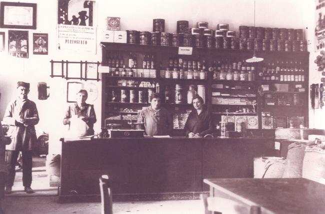 Il primo spaccio negli anni Trenta 