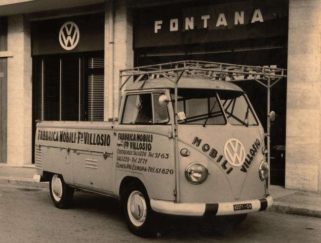 Il furgone per le consegne, anni Sessanta