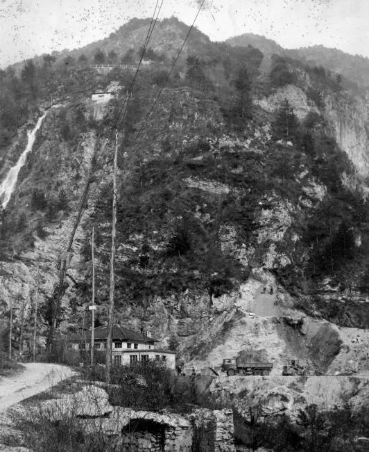 La Centrale 34 (il numero identifica l'anno di costruzione), anni Quaranta