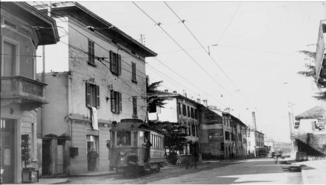 La sede del negozio, anni Trenta