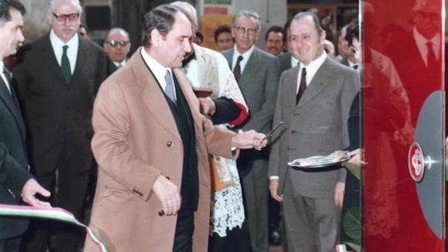 Inaugurazione della sede di via Roma a Battipaglia della Cassa Rurale, marzo 1972