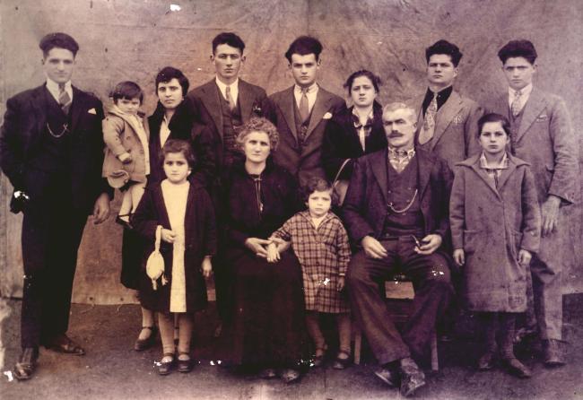 La famiglia Pavin, anni Trenta 