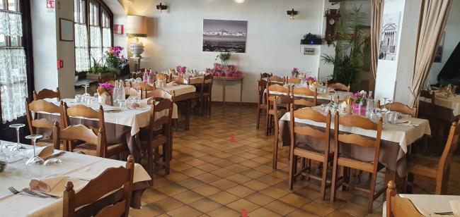 La sala ristorante