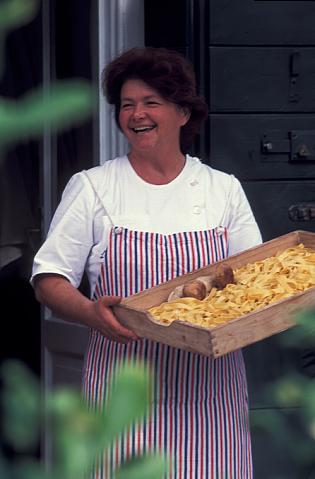 Lucia Pavin, chef patronne del ristorante, anni Duemila