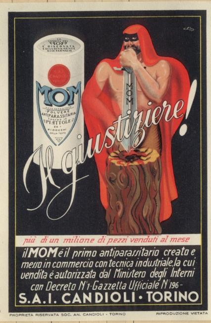 Manifesto pubblicitario, anni Quaranta