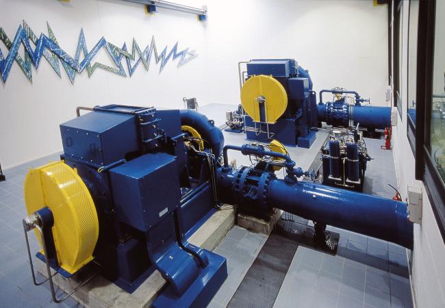 Sala macchine Centrale di Noiariis, 2024
