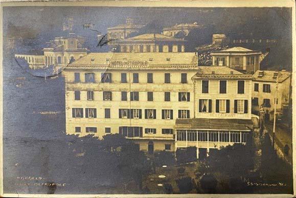 L'hotel nei primi anni del Novecento