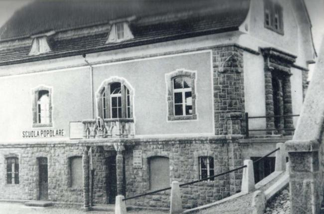 L'edificio ultimato negli anni Trenta