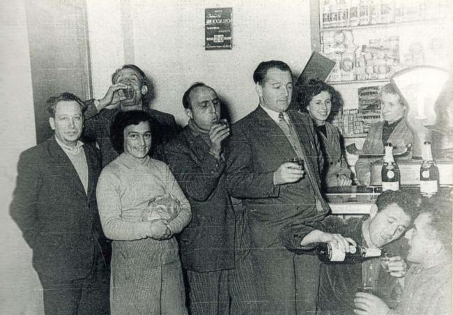 Alcuni soci negli anni Cinquanta