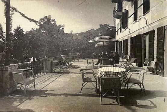 La terrazza negli anni Trenta
