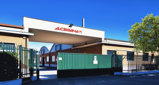 L'ingresso dello stabilimento