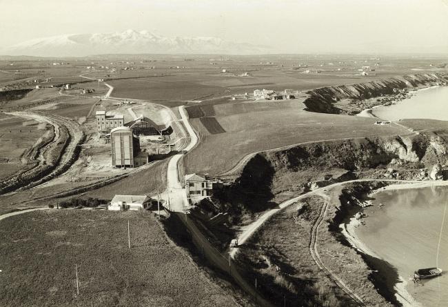 Lo stabilimento di Vasto in costruzione, seconda metà anni Cinquanta