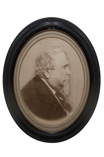 Francesco Ciavolich in un ritratto di fine Ottocento