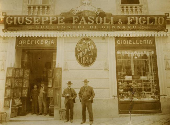 L'officina orafa ai primi del Novecento