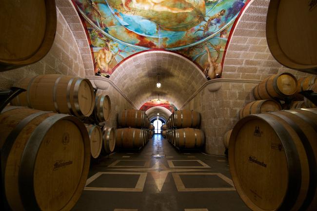 Particolare della cantina 