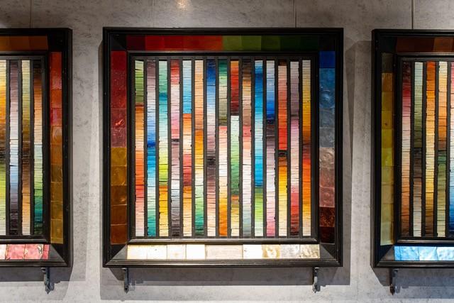 Pannello storico esposto all’Esposizione Universale di Parigi nel 1889 