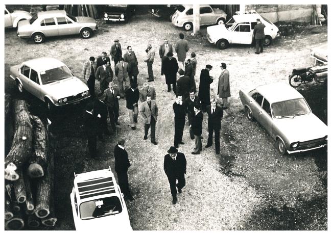 I festeggiamenti nel cinquantesimo anniversario dell'attività, 1973