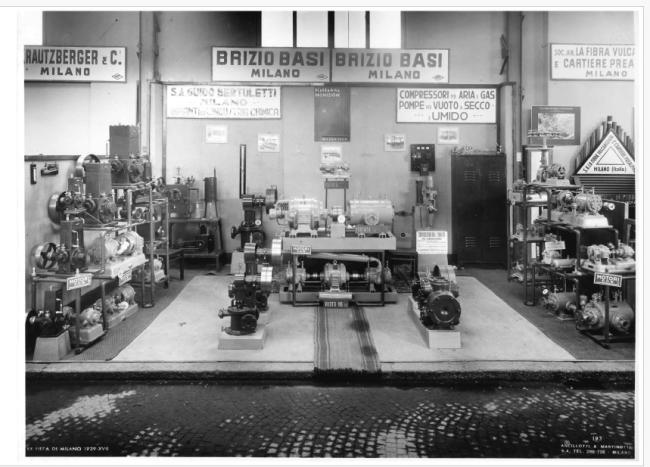 Lo stand alla Fiera Campionaria, 1939