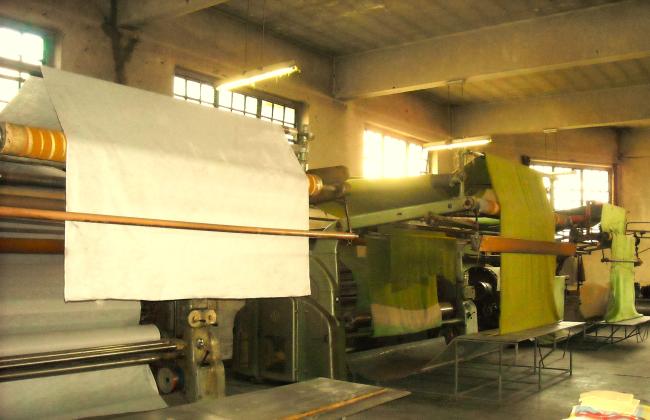 Il reparto garzatura