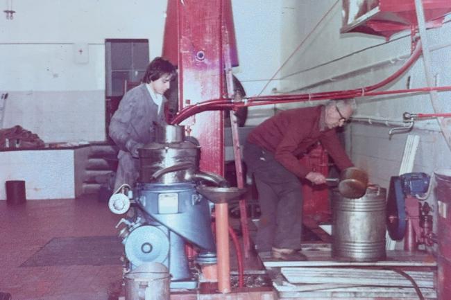 Il frantoio nel 1983 