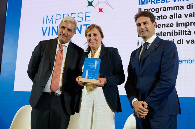 L'azienda premiata come "Impresa vincente" da Intesa SanPaolo, 2024