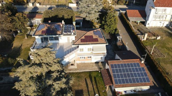 Condominio minimo Villa Pozzo, riqualificazione energetica normativa Superbonus 110%, 2021 