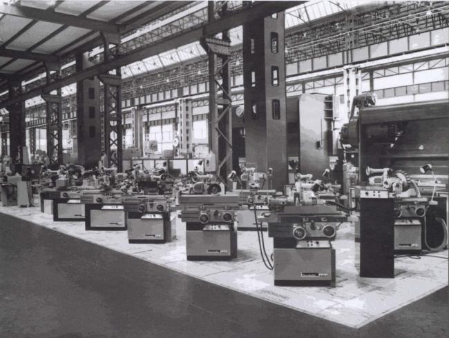 Lo stand alla IV Fiera BIMU a Milano, 1964