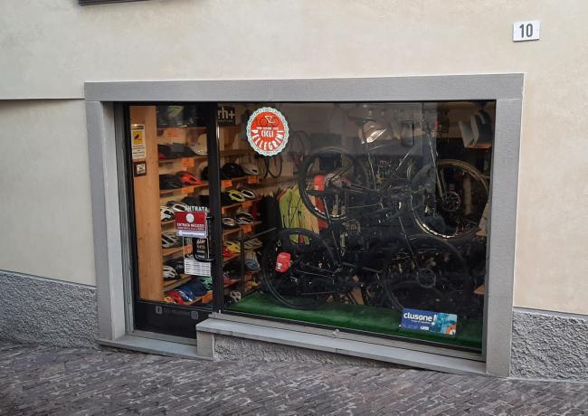 Particolare di una vetrina
