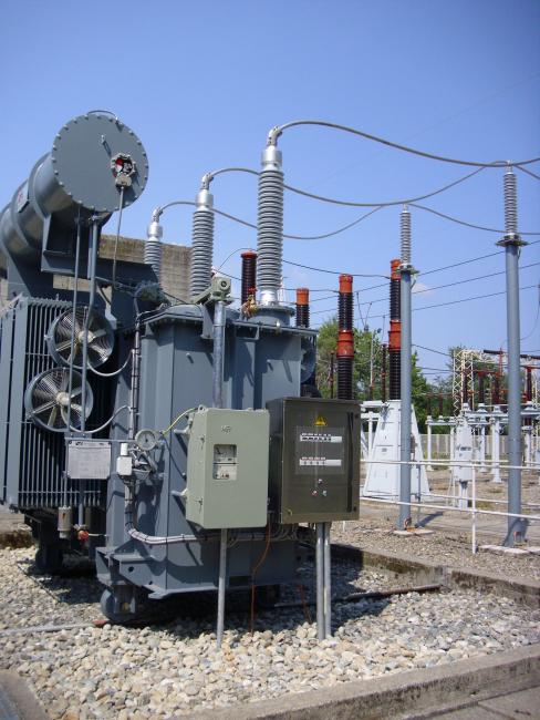 Realizzazione della sottostazione di alta tensione presso lo stabilimento della Fiat, Verrone (Bi), 2011  